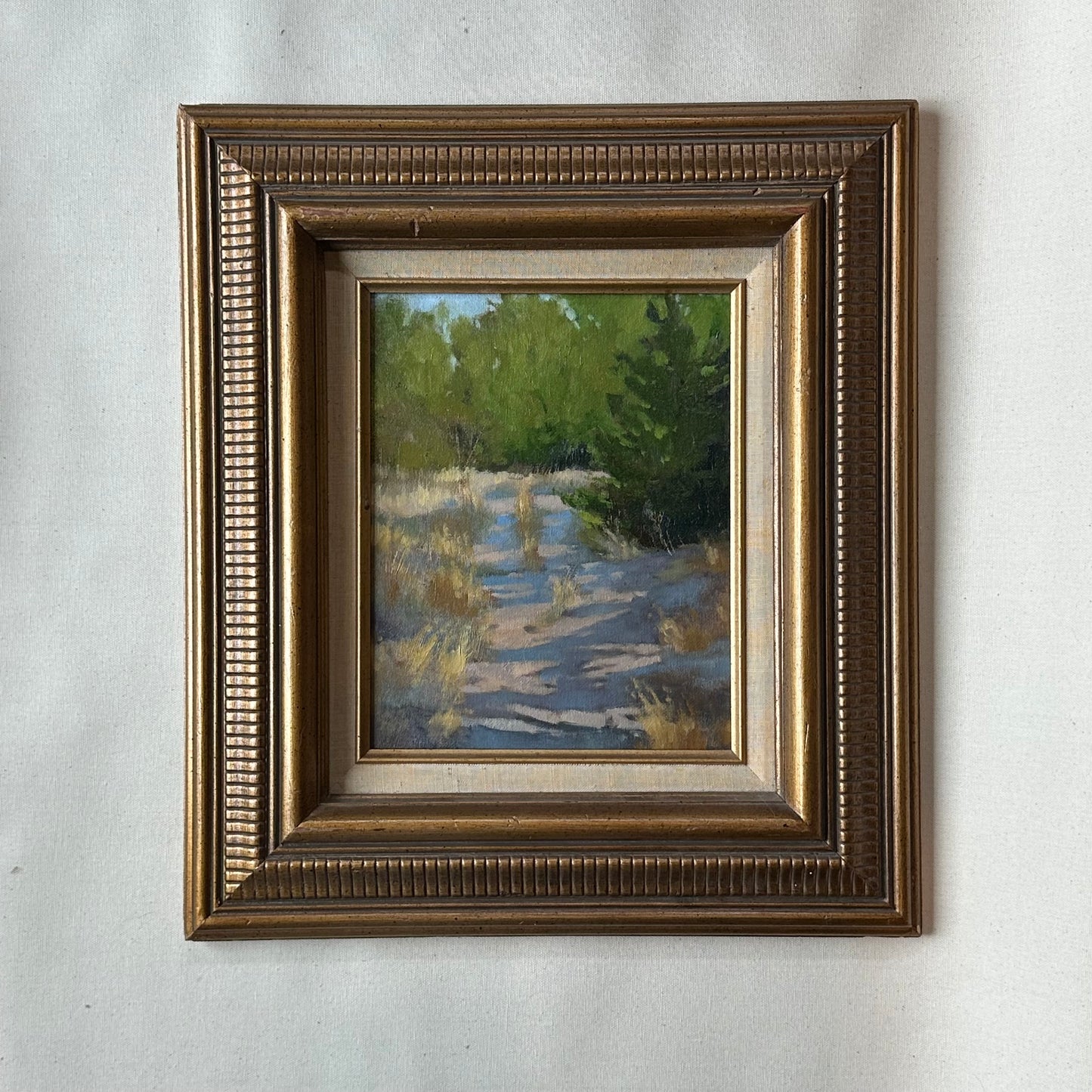 Bader Park Path - Plein Air
