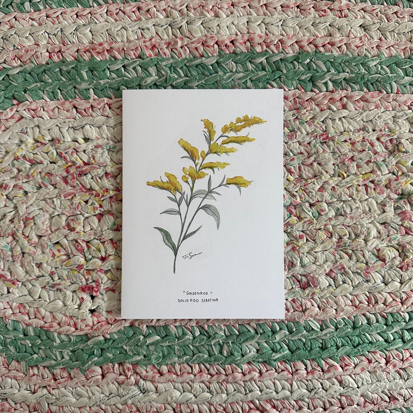 Goldenrod Card