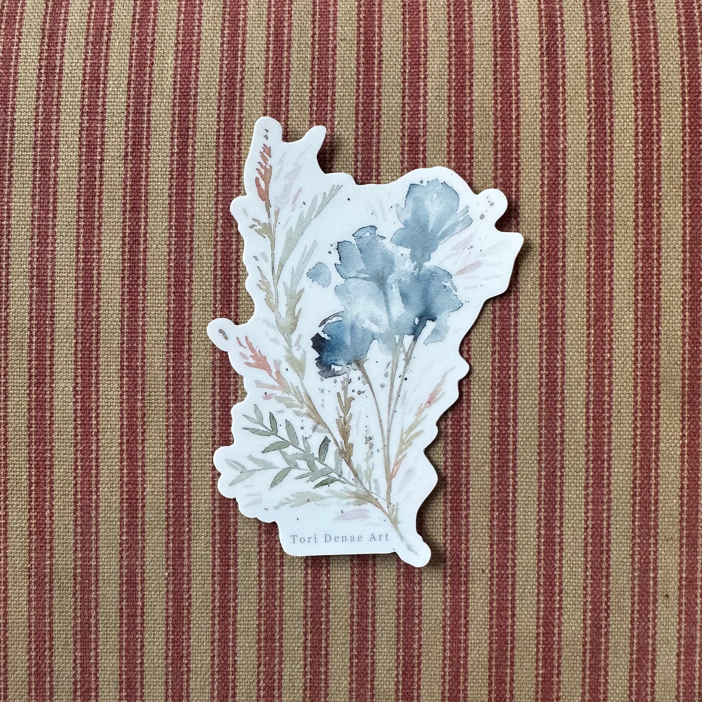 Watercolor Floral Sticker