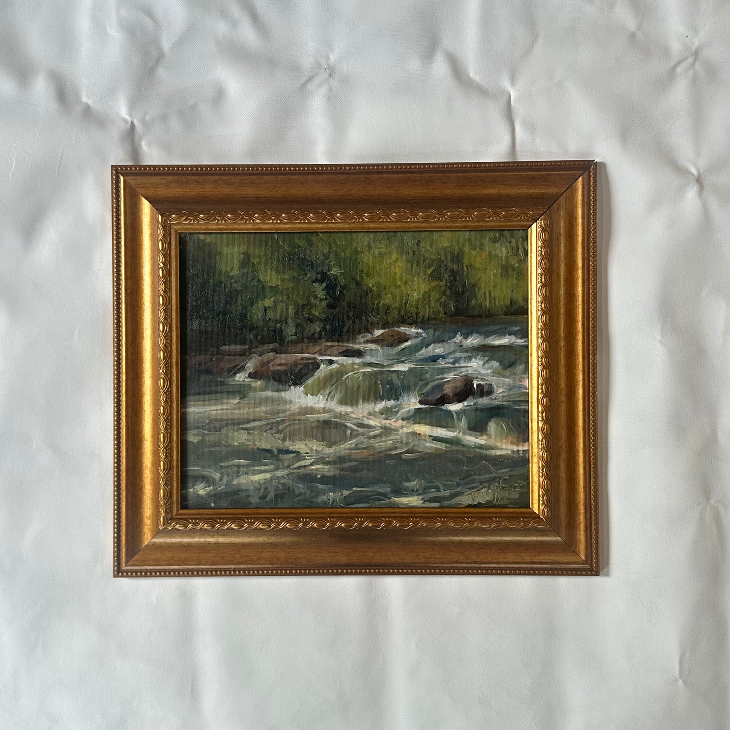 Rapids at Rocky Ford - Plein Air