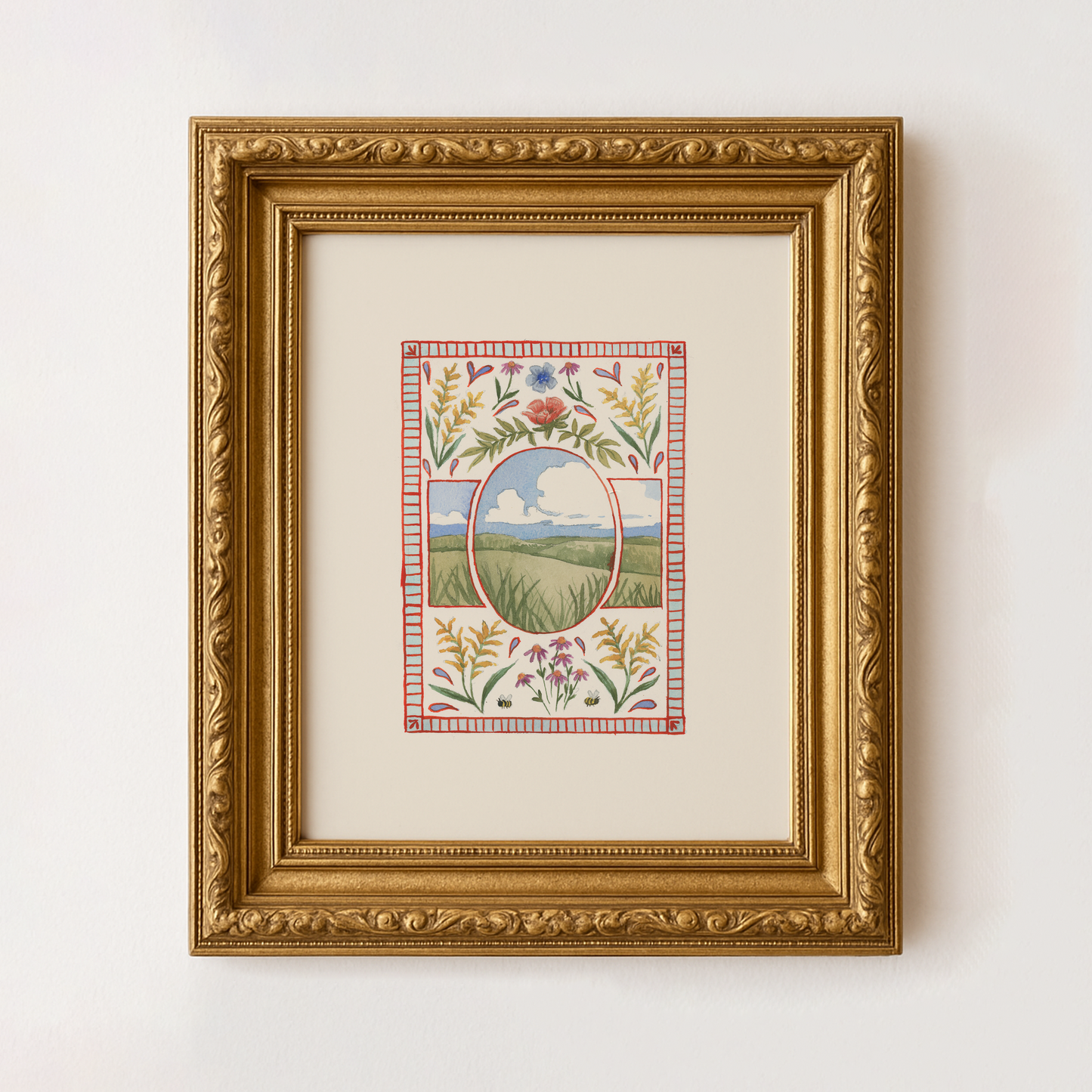 Prairie Illustration