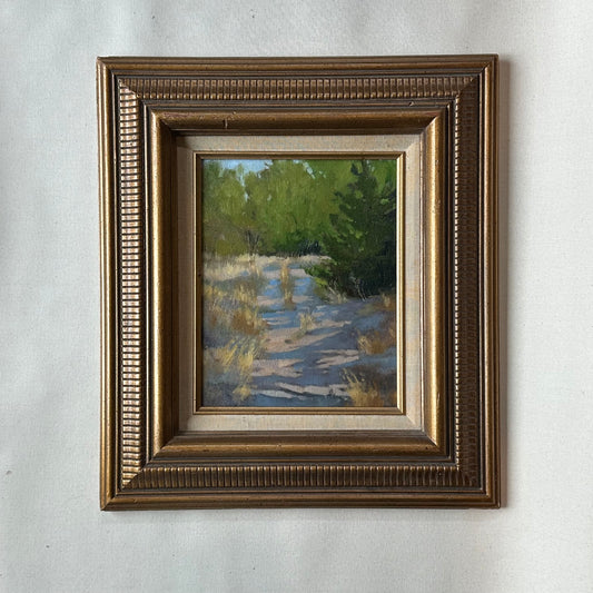 Bader Park Path - Plein Air