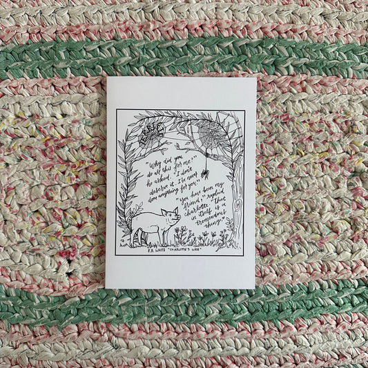 Charlotte’s Web Card