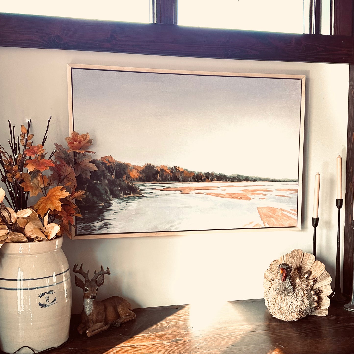 A Hint of Autumn - Canvas Print