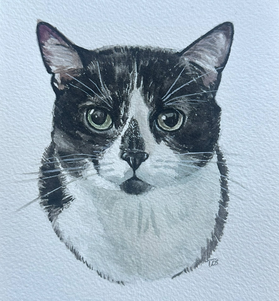 Watercolor Pet Portrait