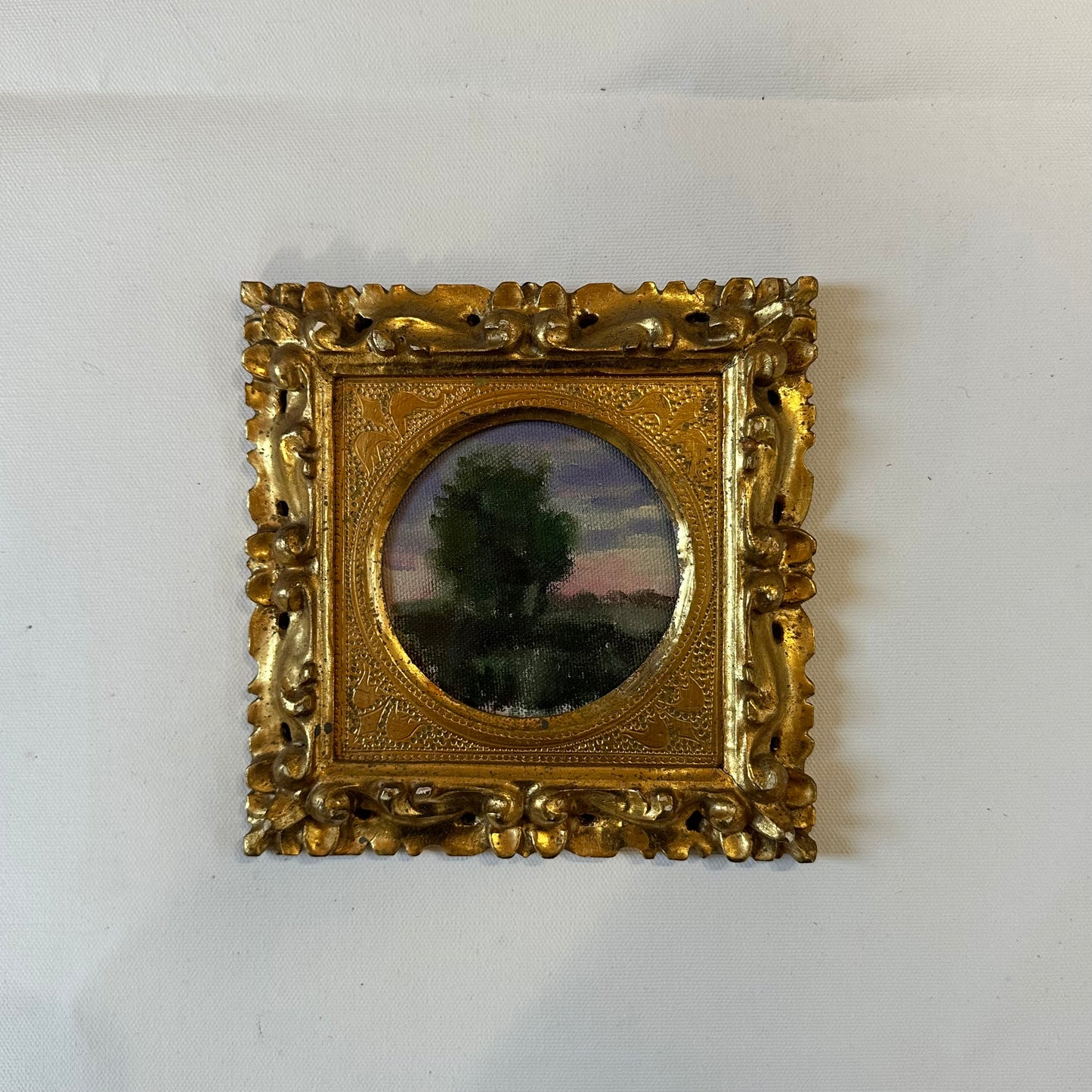 Sunset in Gilded Frame