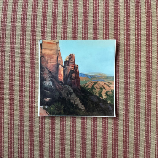 Cathedral Rock Sticker