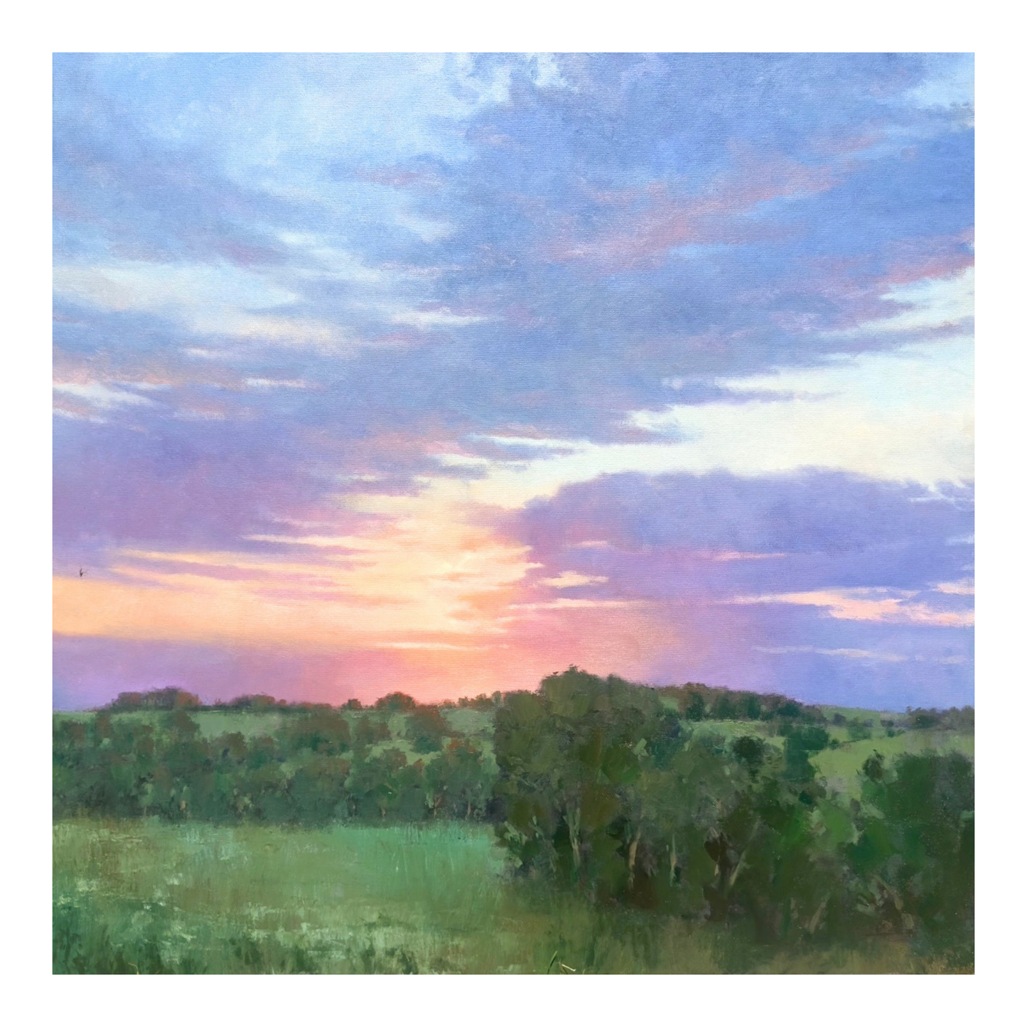 Prismatic Hills Print